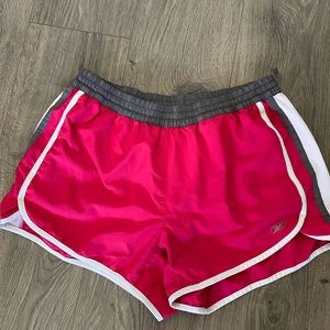 Pink Reebok Women’s Running Shorts Size L